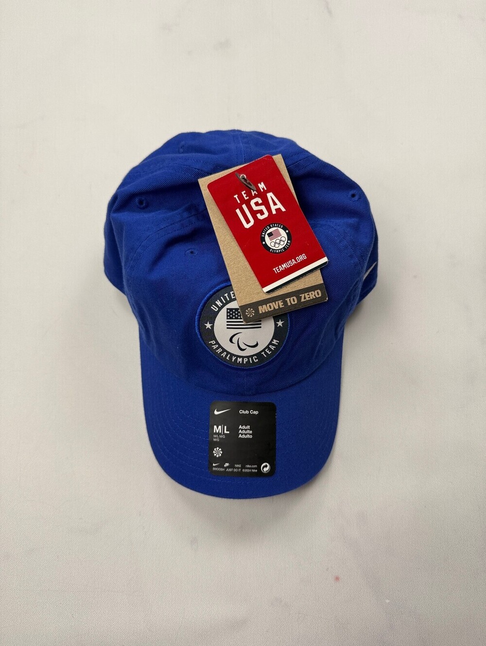 Nike USA Club Cap Hat Blue Modern Americana - Adult M/L